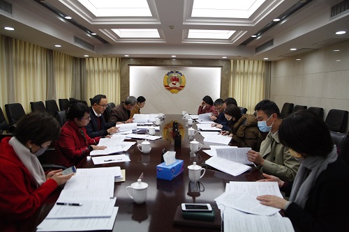 委员参加九届二次会议第二次提案预审会议.jpg