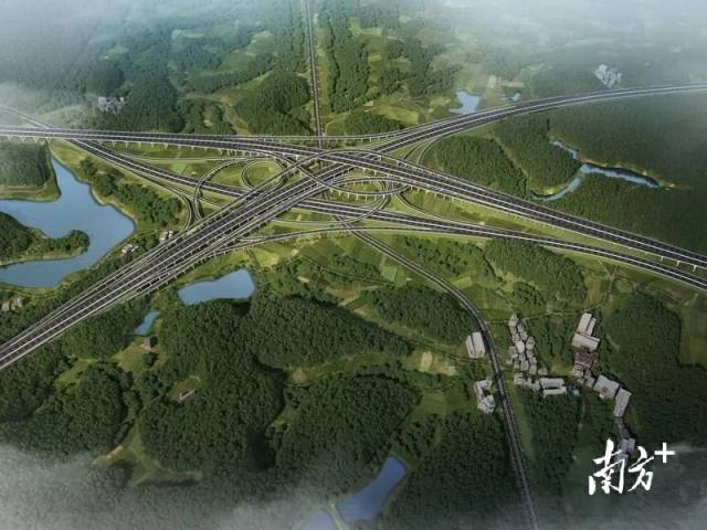增天高速效果图。