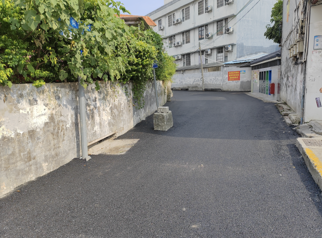 长园大街提升改造后