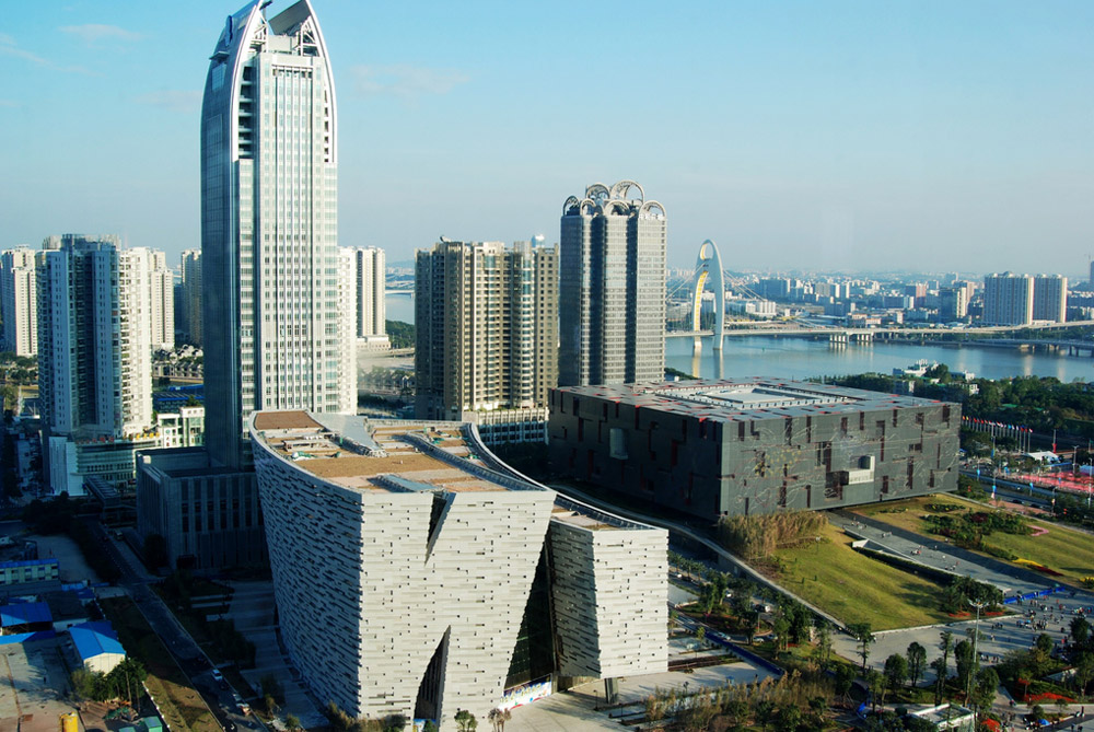 文化新地标—广东省博物馆、广州图书馆
